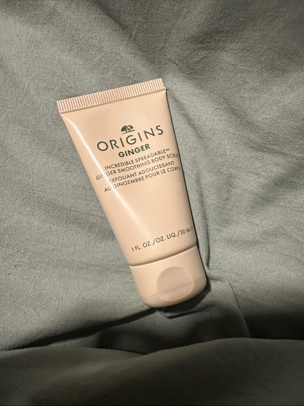 4/$15 origins ginger smoothing body scrub